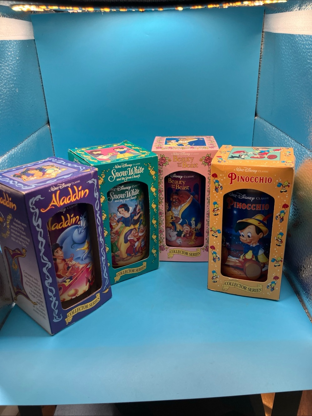 Lot Of 4 Burger King Disney Plastic Cups